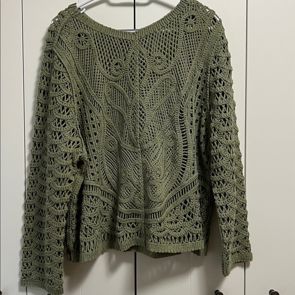 Dex Sweaters - NWT Dex Coverup Green size X